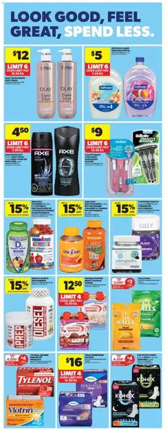 Preview of Real Canadian Superstore weekly flyer / circulaire from shop Real Canadian Superstore valid from 23.04.2026 | Page: 27 | Products: Iron, Soap, Body wash, Underwear