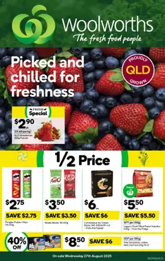 Preview of Weekly catalogue Woolworths QLD 27/08 - valid from 27.08.2025