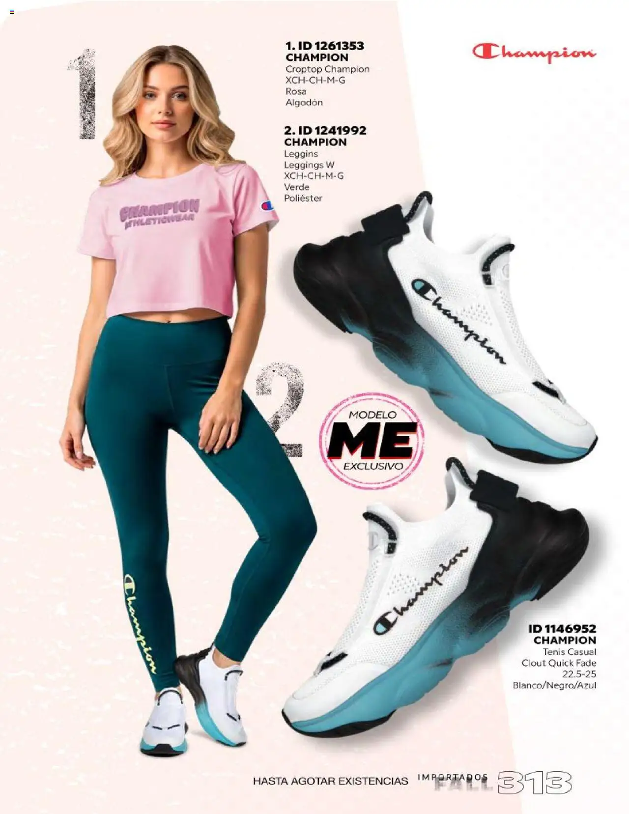 Nuevas ofertas de Price Shoes válidas en toda la República Mexicana desde el 18.10.2025. ¡Encuentra las mejores ofertas en Price Shoes catálogo Fall Importados segunda! | Página: 313 | Productos: Leggings, Tenis, Algodón