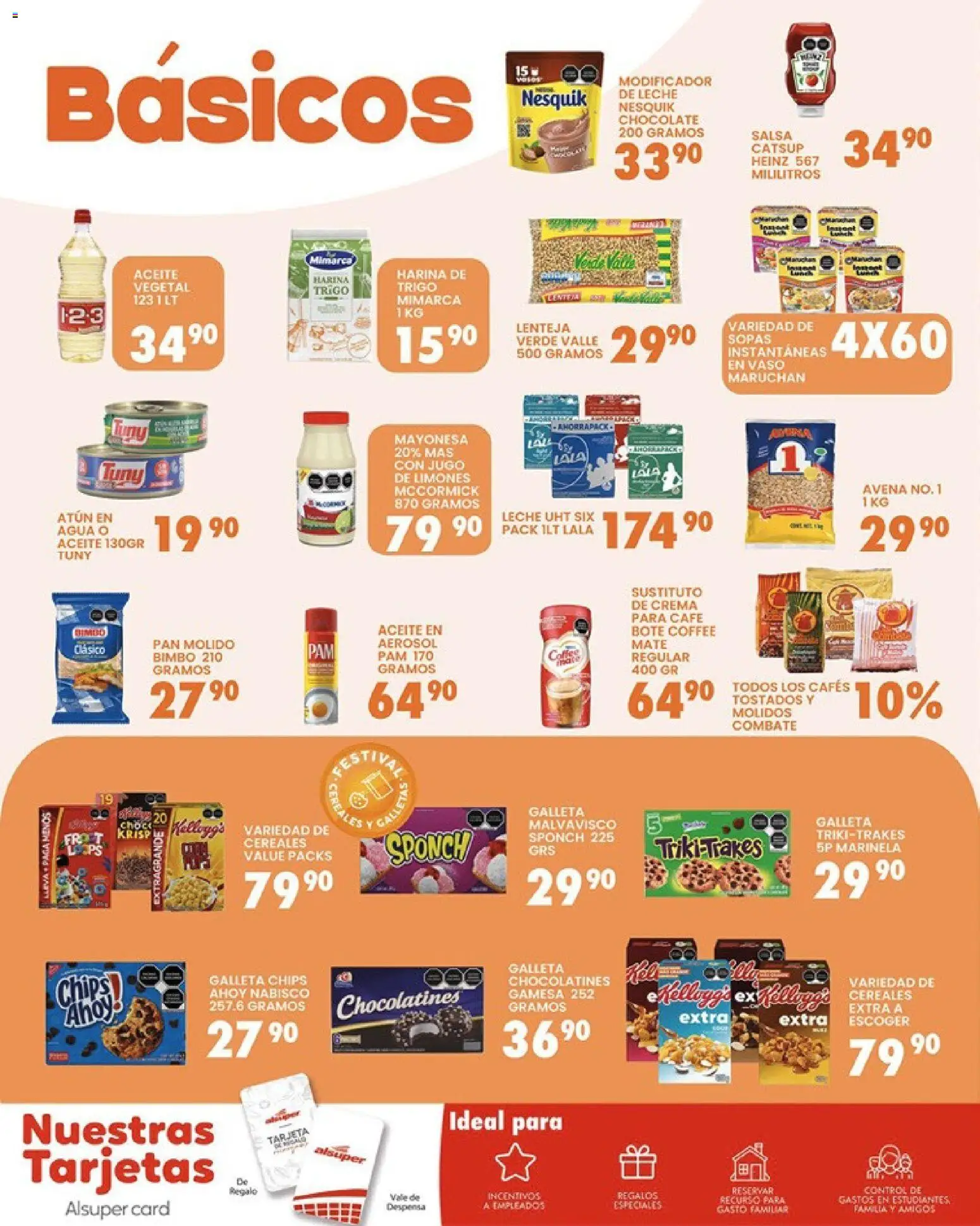 Nuevas ofertas de Alsuper válidas en toda la República Mexicana desde el 20.03.2026. ¡Encuentra las mejores ofertas en Alsuper folleto Saltillo! | Página: 6 | Productos: Avena, Pan molido, Catsup, Mate