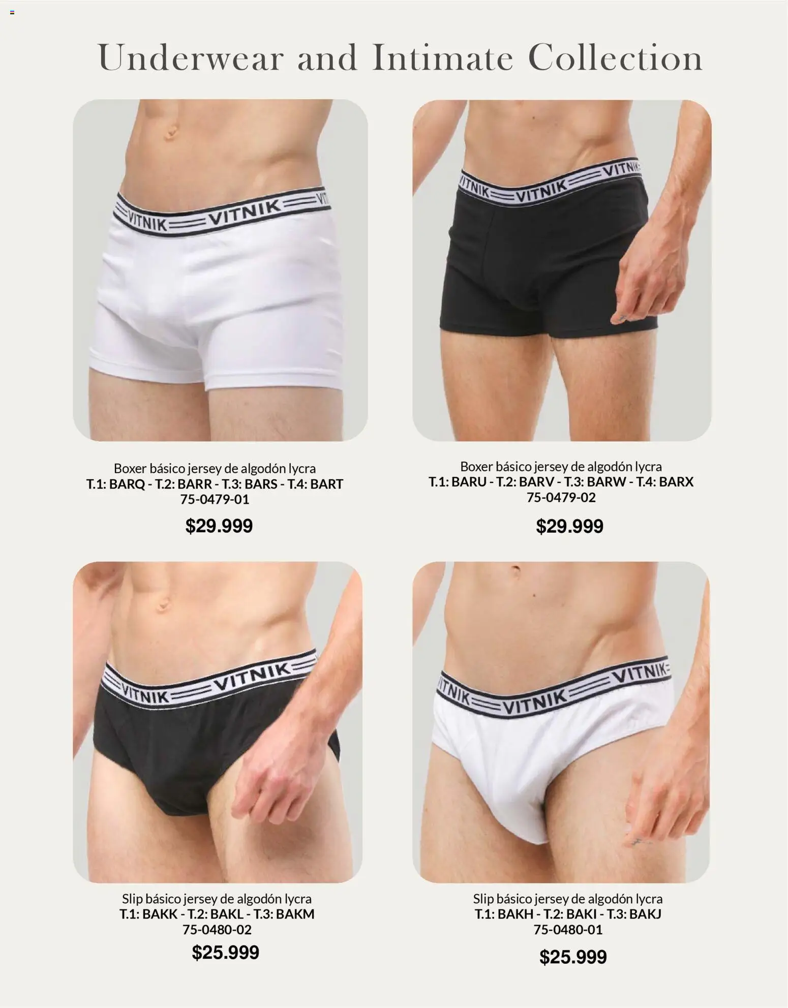 Vitnik - Underwear & Complements │ válido desde el 01.04.2026 | Página: 64