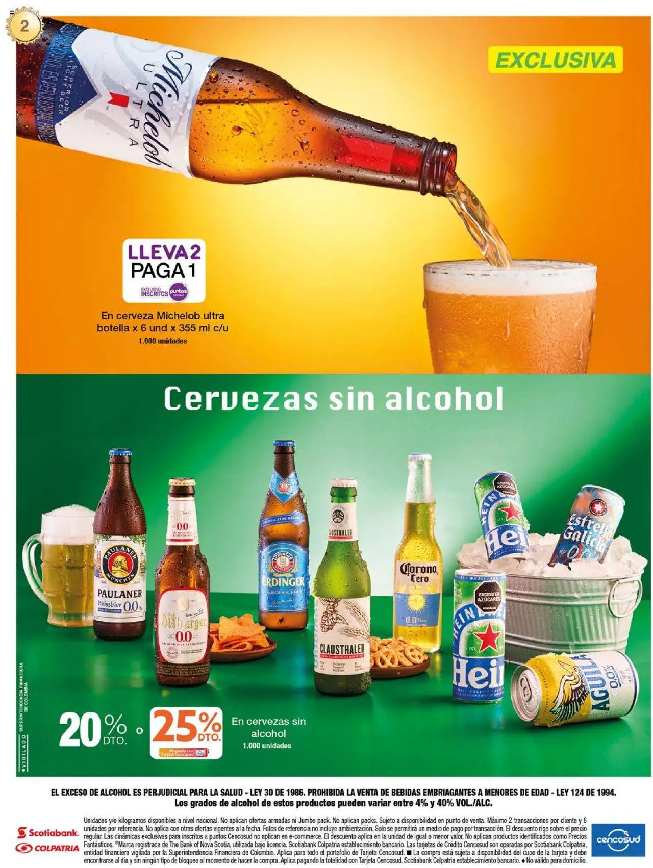 Jumbo revista - valida desde el 15.10.2025 | Página: 2 | Productos: Botella, Sobre, Tintura, Cerveza