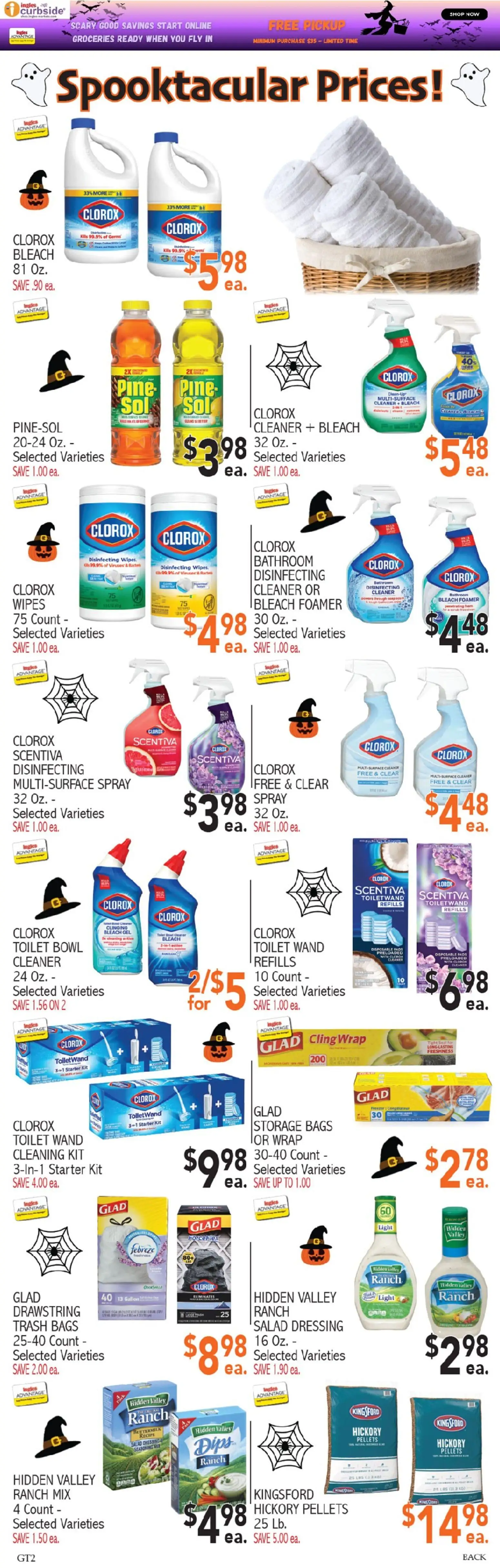 Ingles Weekly Ad - valid from 29.10.2025 | Page: 6 | Products: Soap, Pads, Salad, Starter