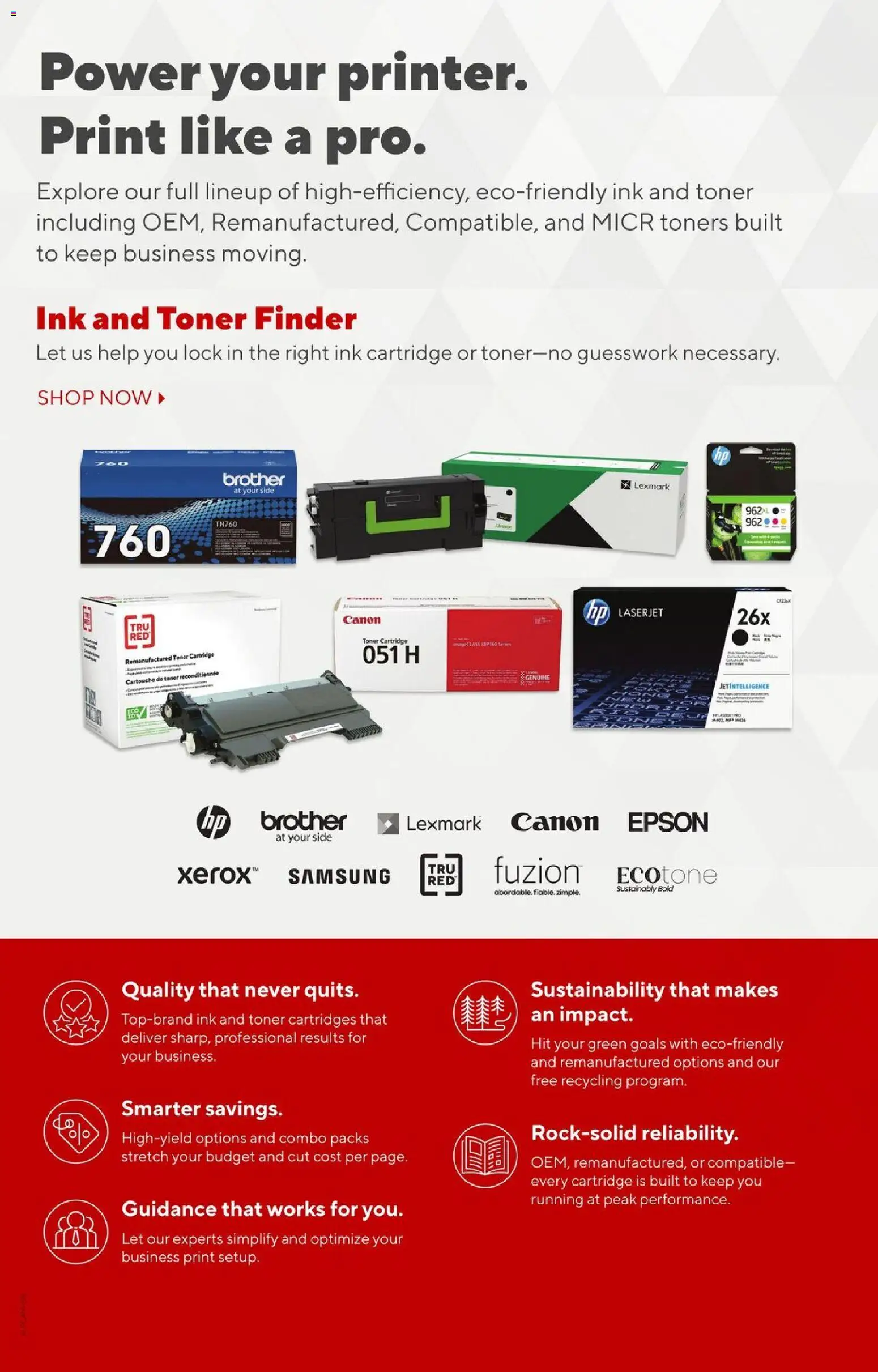 Staples flyer valid from 02.01.2026 | Page: 4 | Products: Toner
