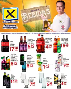 X Supermercados - Ofertas Festival de Bebidas - Pré-Visualização do folheto da loja X Supermercados, válido de 07.11.2025 | Página: 2