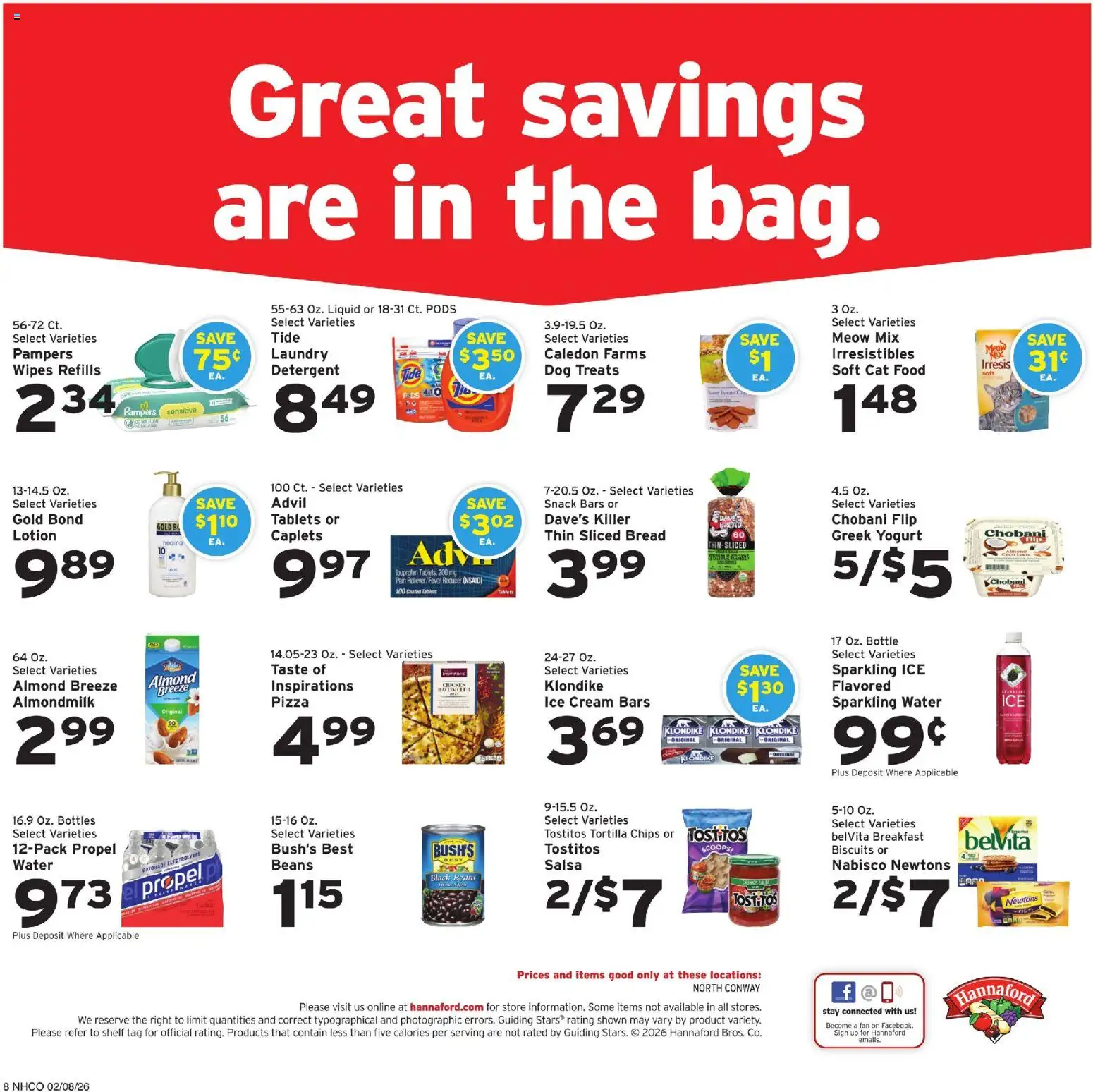 Hannaford Weekly Ad - valid from 08.02.2026 | Page: 8