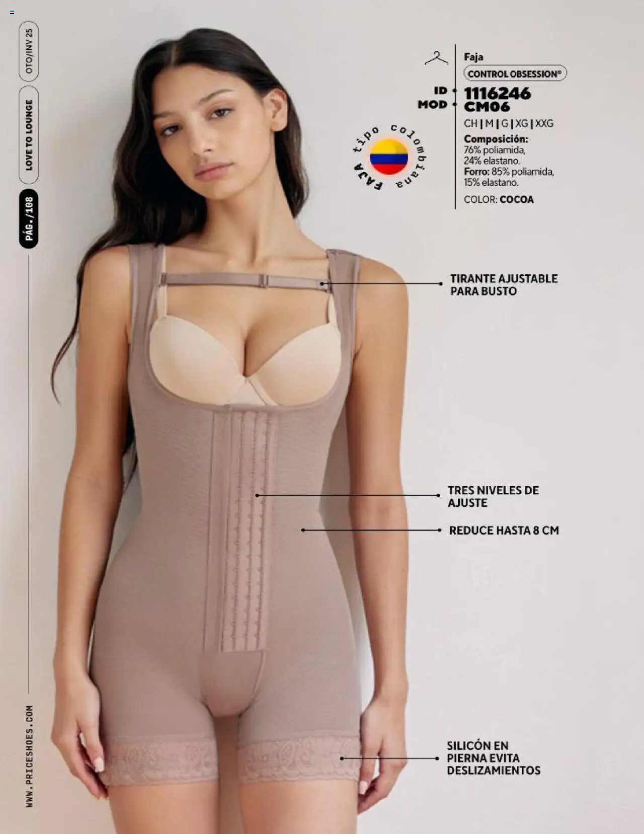 Nuevas ofertas de Price Shoes válidas en toda la República Mexicana desde el 21.07.2025. ¡Encuentra las mejores ofertas en Price Shoes - Catálogo Love! | Página: 110 | Productos: Faja
