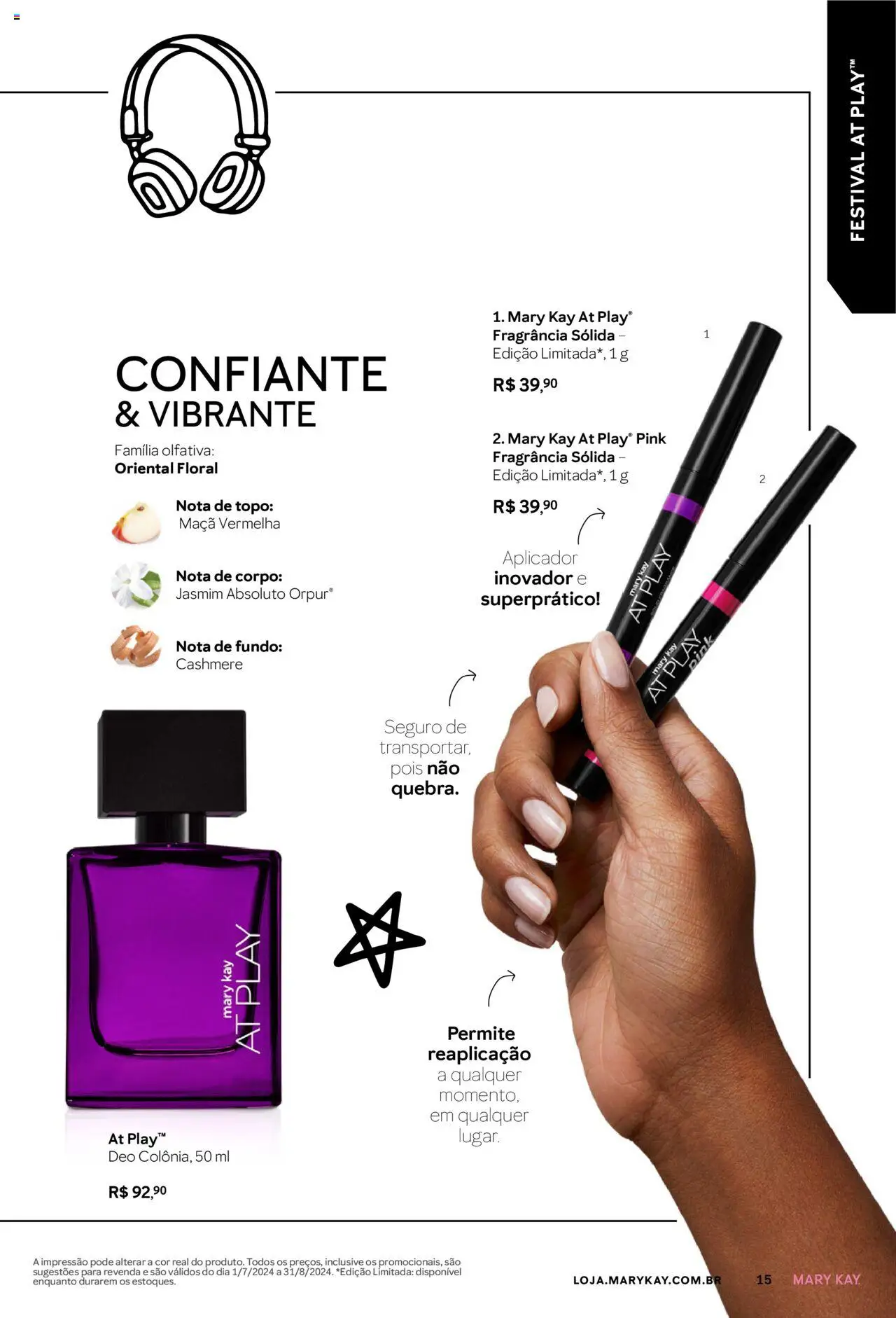 Mary Kay Folheto - válido de 01.07.2025 | Página: 15 | Produtos: Fragrância