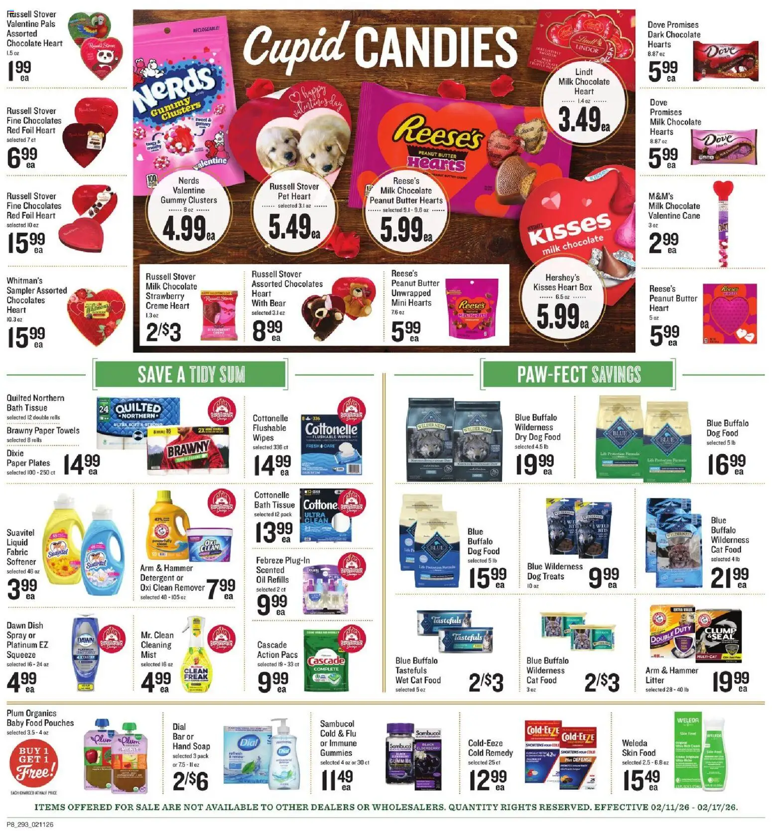 Lowes Foods Weekly Ad - SC - valid from 11.02.2026 | Page: 11 | Products: Plum, Bath, Chocolate, Detergent