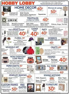 Preview of Hobby Lobby weekly ads valid from 12.04.2026