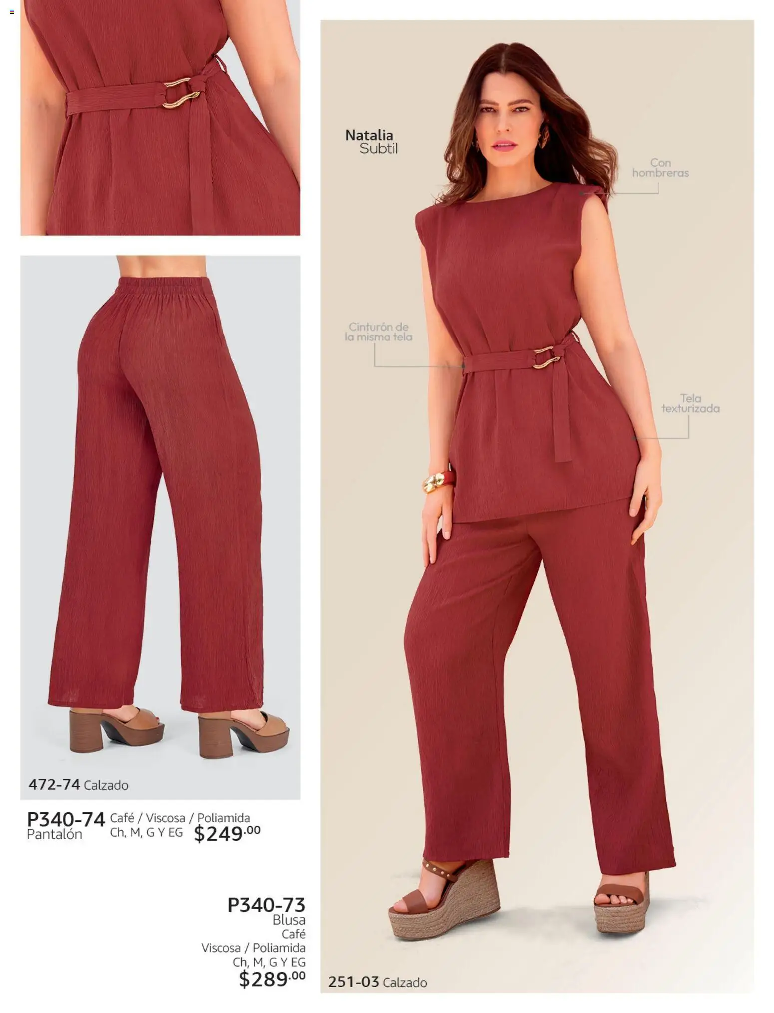 Nuevas ofertas de Cklass válidas en toda la República Mexicana desde el 02.01.2026. ¡Encuentra las mejores ofertas en Cklass catálogo Joyería! | Página: 339 | Productos: Blusa, Cinturón, Café