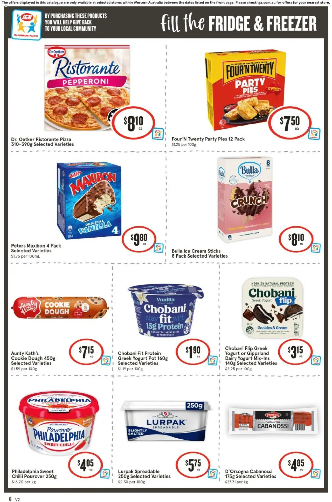 IGA catalogue - valid from 06.08.2025 | Page: 6 | Products: Milk, Coffee, Pasta, Garlic