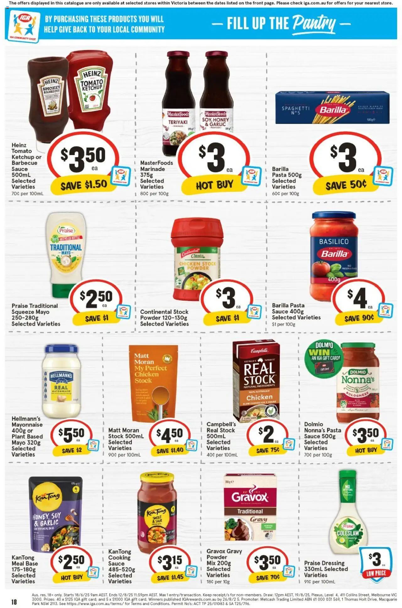 IGA catalogue - valid from 18.06.2025 | Page: 14 | Products: Chicken, Vegetables, Freezer, Microwave