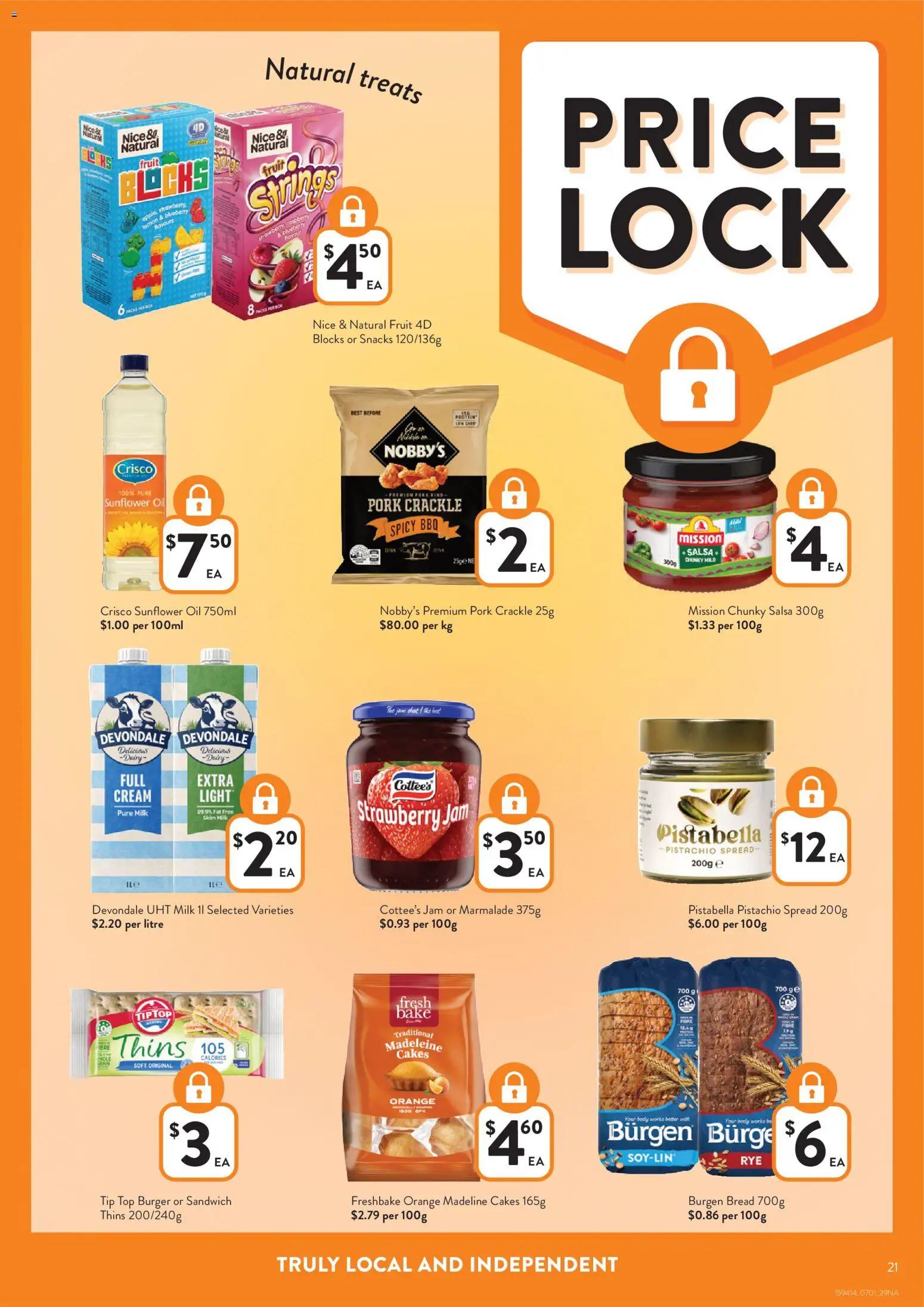 Foodworks catalogue - valid from 07.01.2026 | Page: 21 | Products: Light, Milk, Cream, Salsa