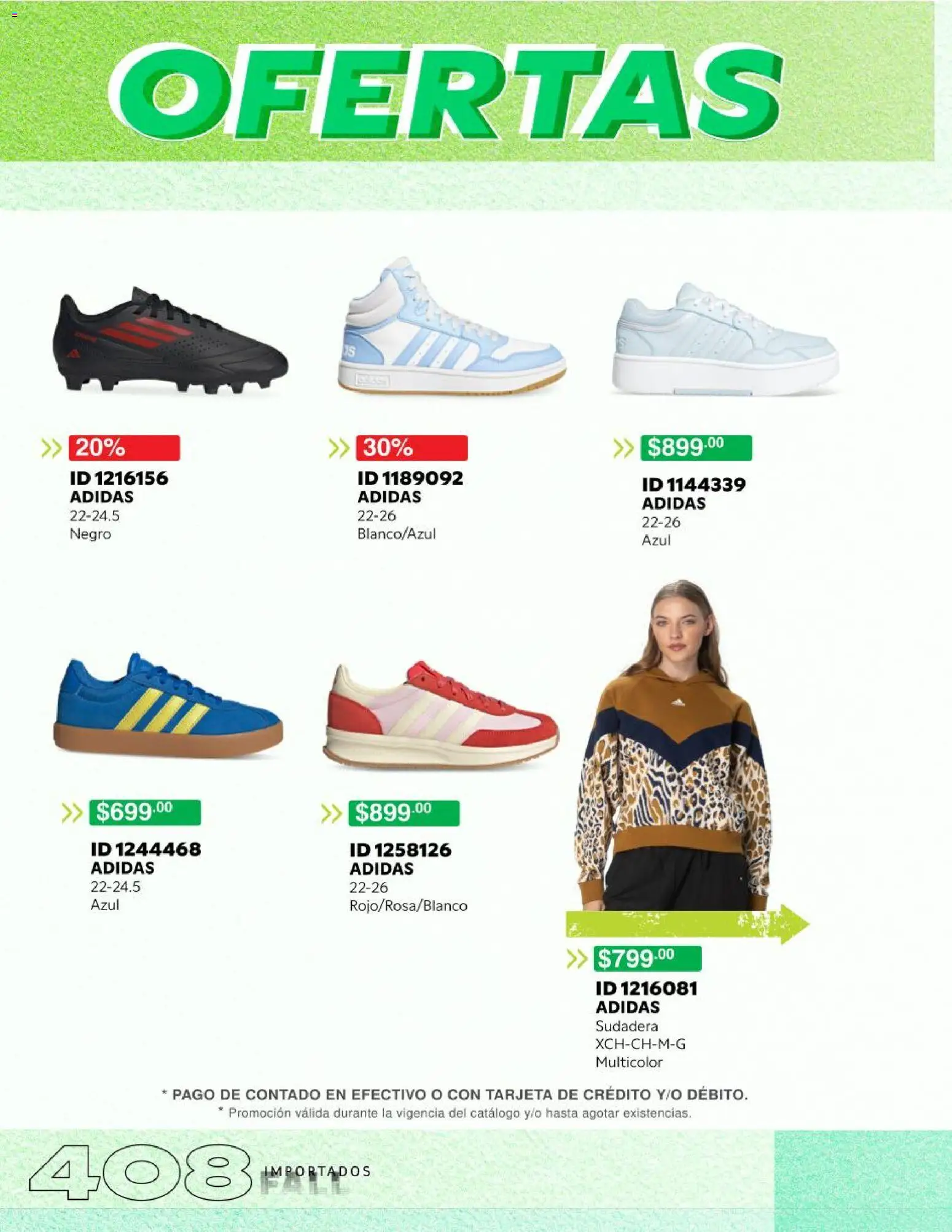 Nuevas ofertas de Price Shoes válidas en toda la República Mexicana desde el 22.10.2025. ¡Encuentra las mejores ofertas en Price Shoes catálogo Fall Importados Ofertas! | Página: 23 | Productos: Sudadera