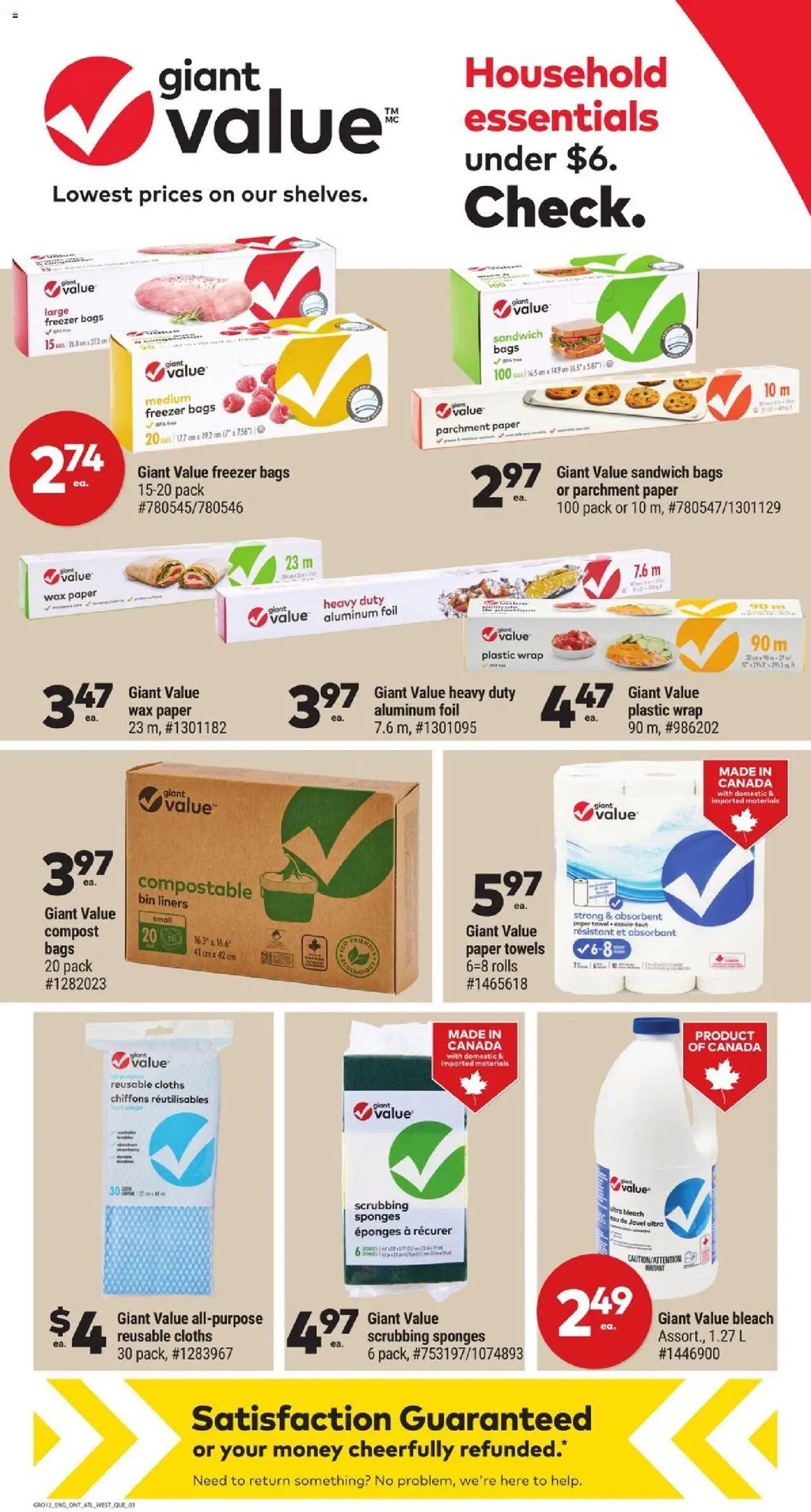 Giant Tiger flyer valid from 22.10.2025 | Page: 3 | Products: Freezer