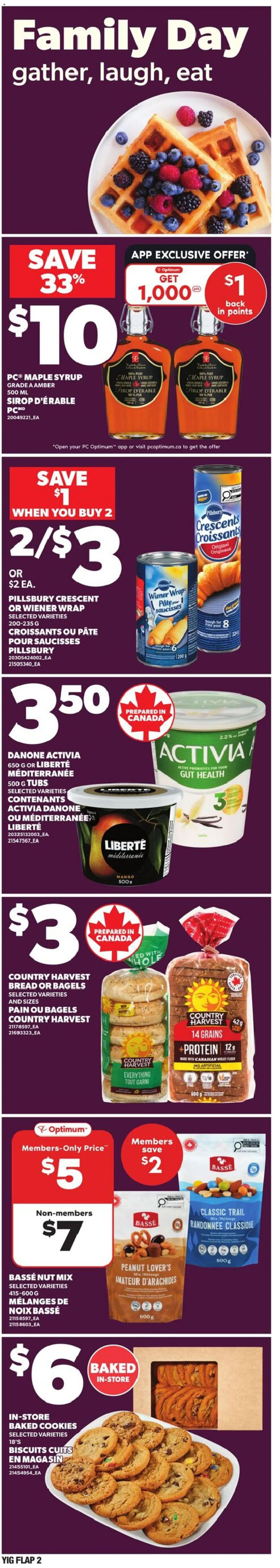 Independent Grocer flyer valid from 12.02.2026 | Page: 2 | Products: Cookies, PC, Bread