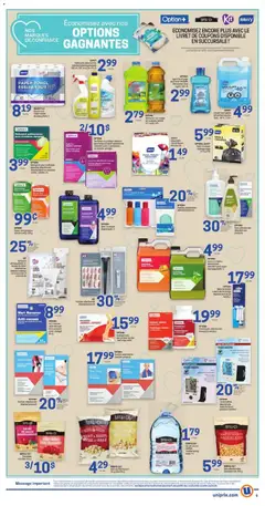 Preview of Uniprix weekly flyer / circulaire from shop Uniprix valid from 08.01.2026 | Page: 6 | Products: Brush, Makeup remover