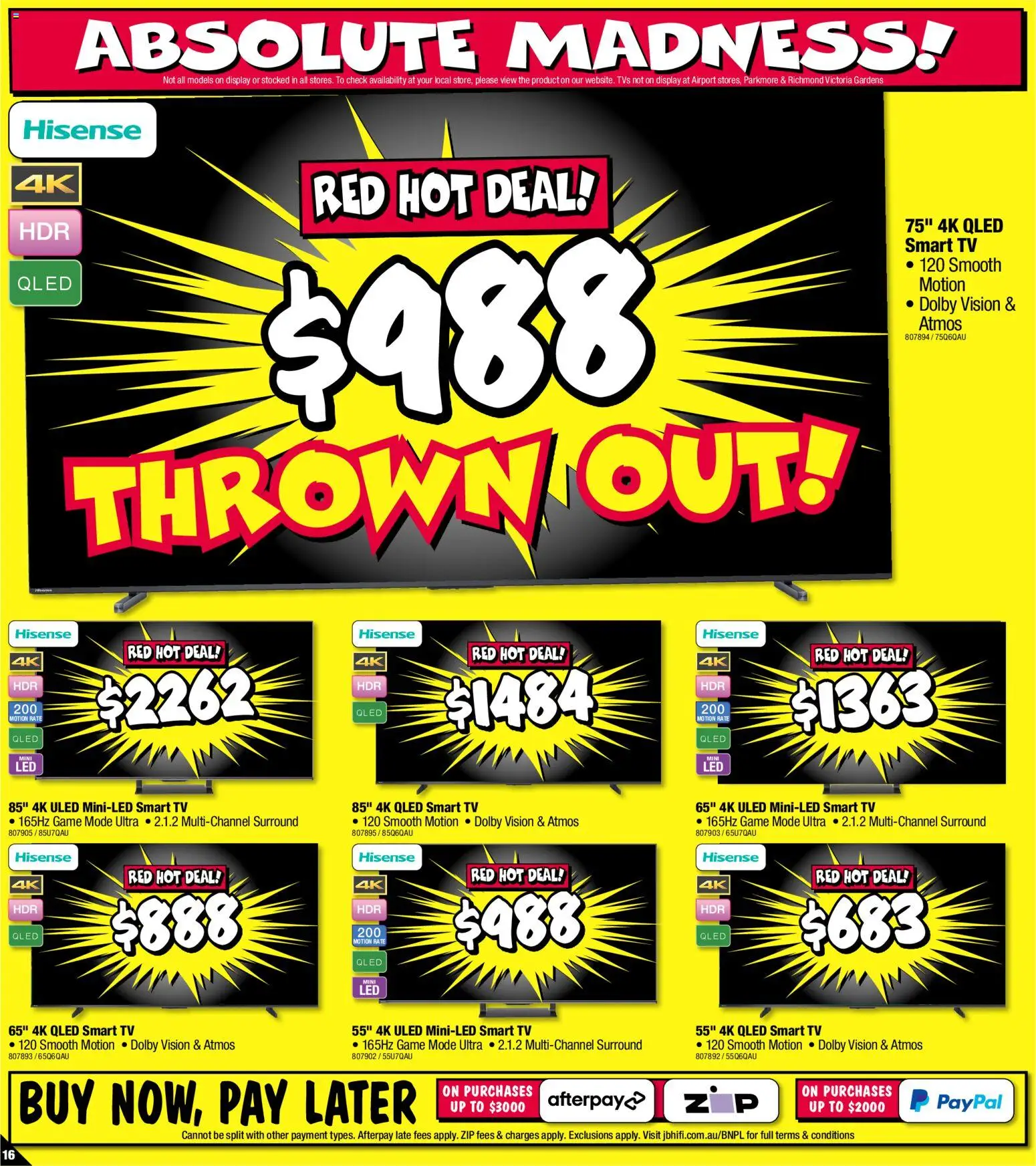 JB Hi-Fi catalogue - valid from 19.03.2026 | Page: 16 | Products: Tv, Game, Smart tv