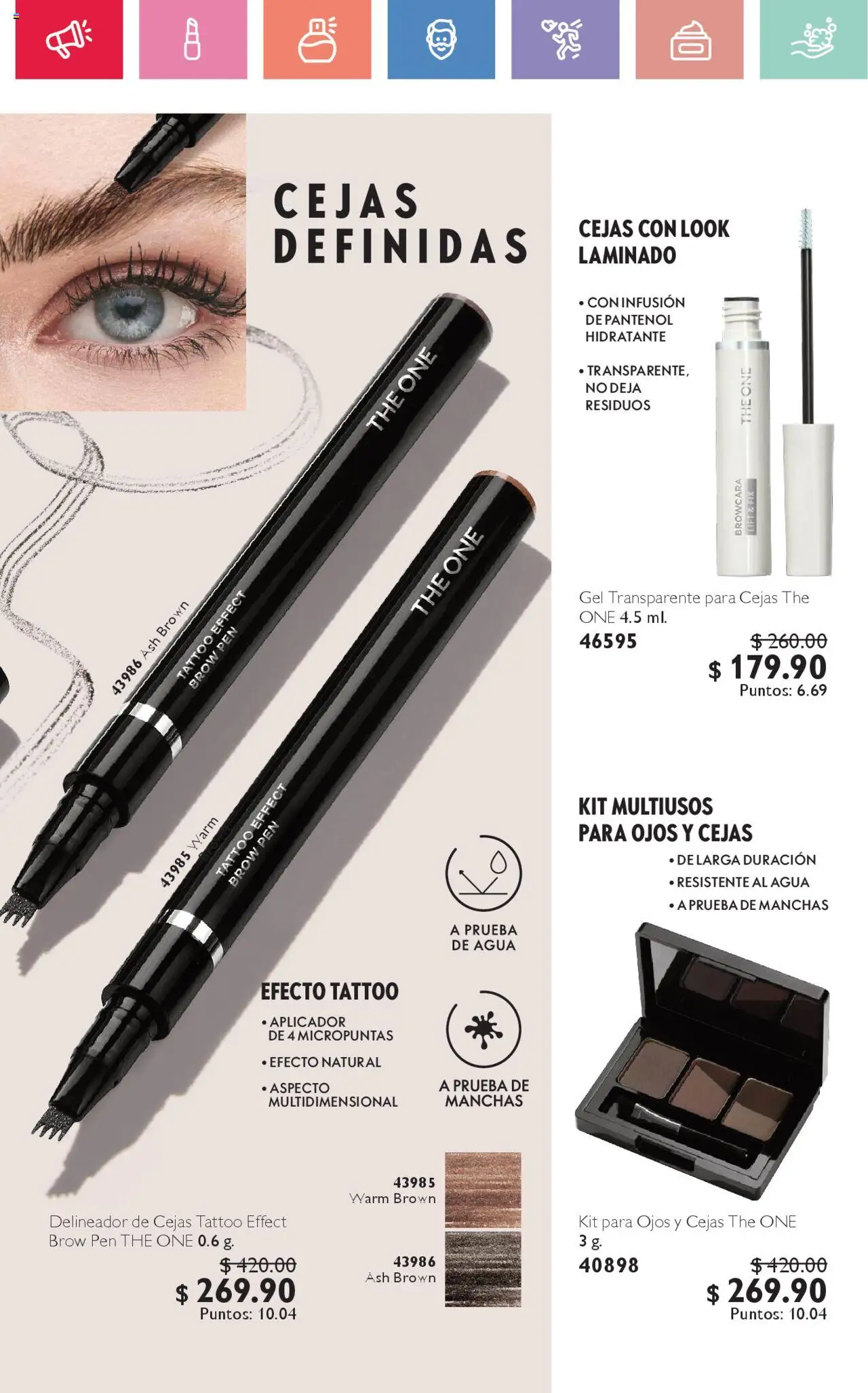 Nuevas ofertas de Oriflame válidas en toda la República Mexicana desde el 02.08.2025. ¡Encuentra las mejores ofertas en Oriflame - Campaña 11 2025! | Página: 104 | Productos: Agua, Delineador