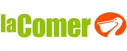 Logo de La Comer en la sección Supermercados