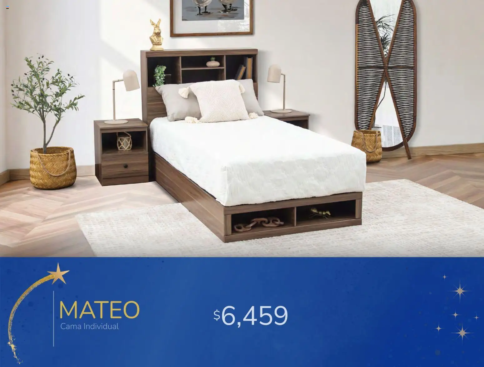 Nuevas ofertas de Muebles Dico válidas en toda la República Mexicana desde el 06.01.2026. ¡Encuentra las mejores ofertas en Muebles Dico catálogo Magia de Reyes! | Página: 23 | Productos: Cama