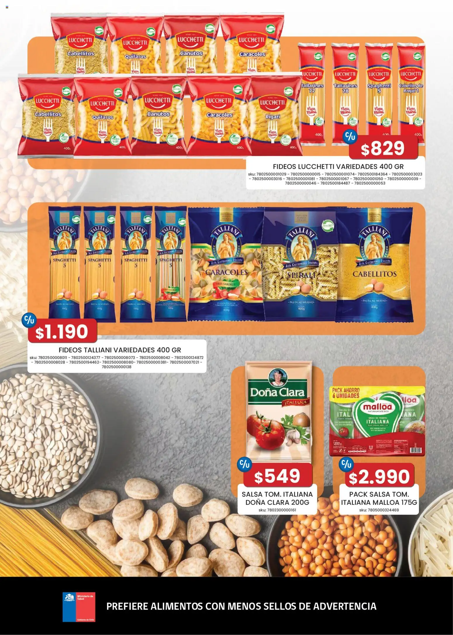 Letak Cugat │ válido desde el 09.02.2026 | Página: 4 | Productos: Huevo, Fideos, Pasta, Salsa de tomate