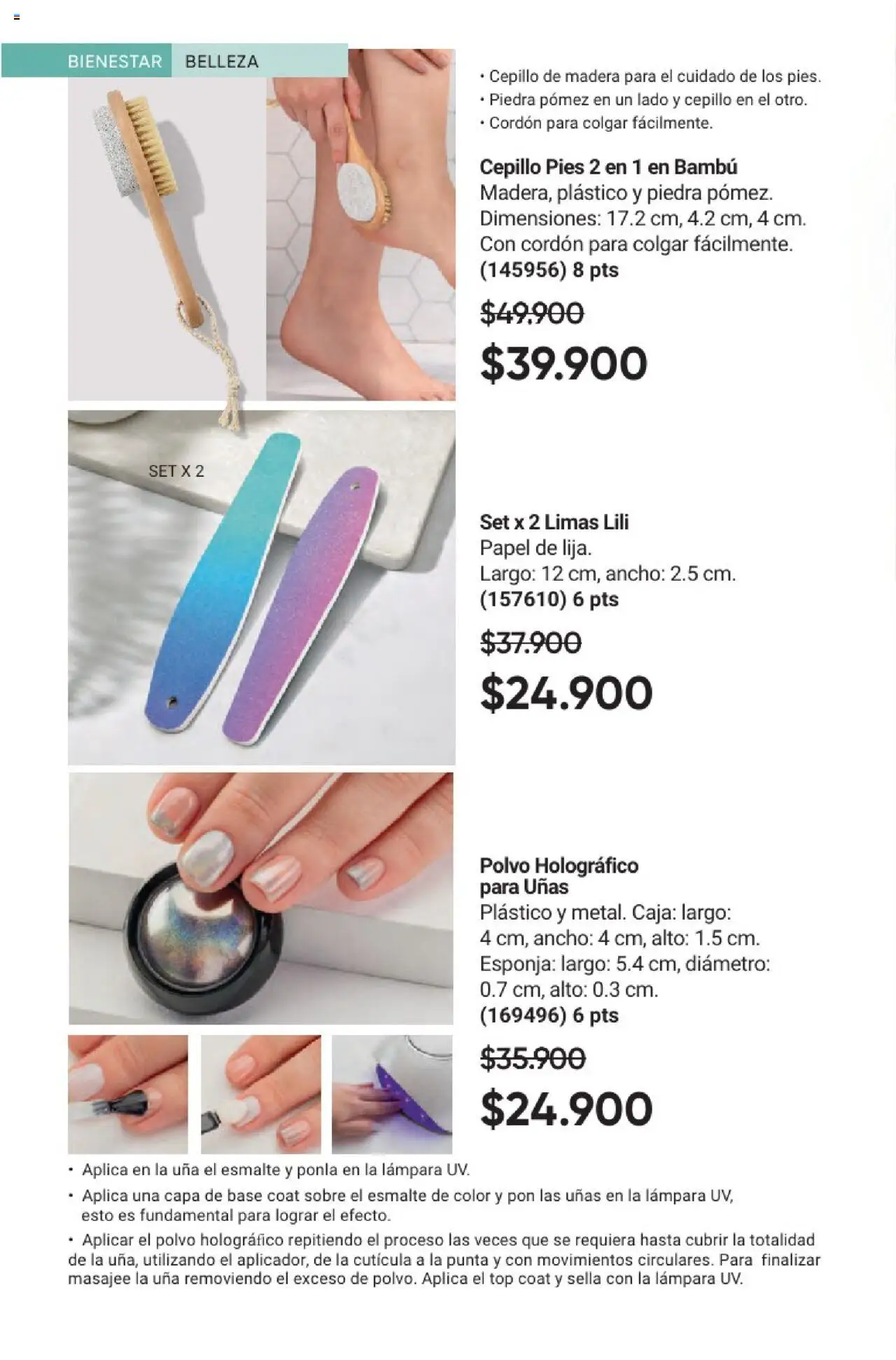 Avon revista - valida desde el 18.06.2025 | Página: 69 | Productos: Lámpara, Top, Polvo, Cepillo