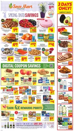 Preview of Save Mart weekly ads valid from 25.03.2026