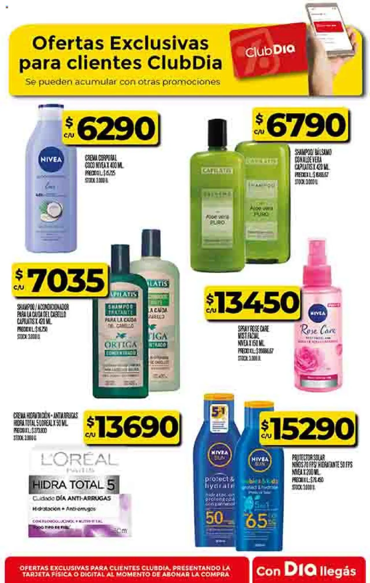 Supermercado DIA Ofertas │ válido desde el 15.10.2025 | Página: 58 | Productos: Shampoo, Acondicionador, Crema