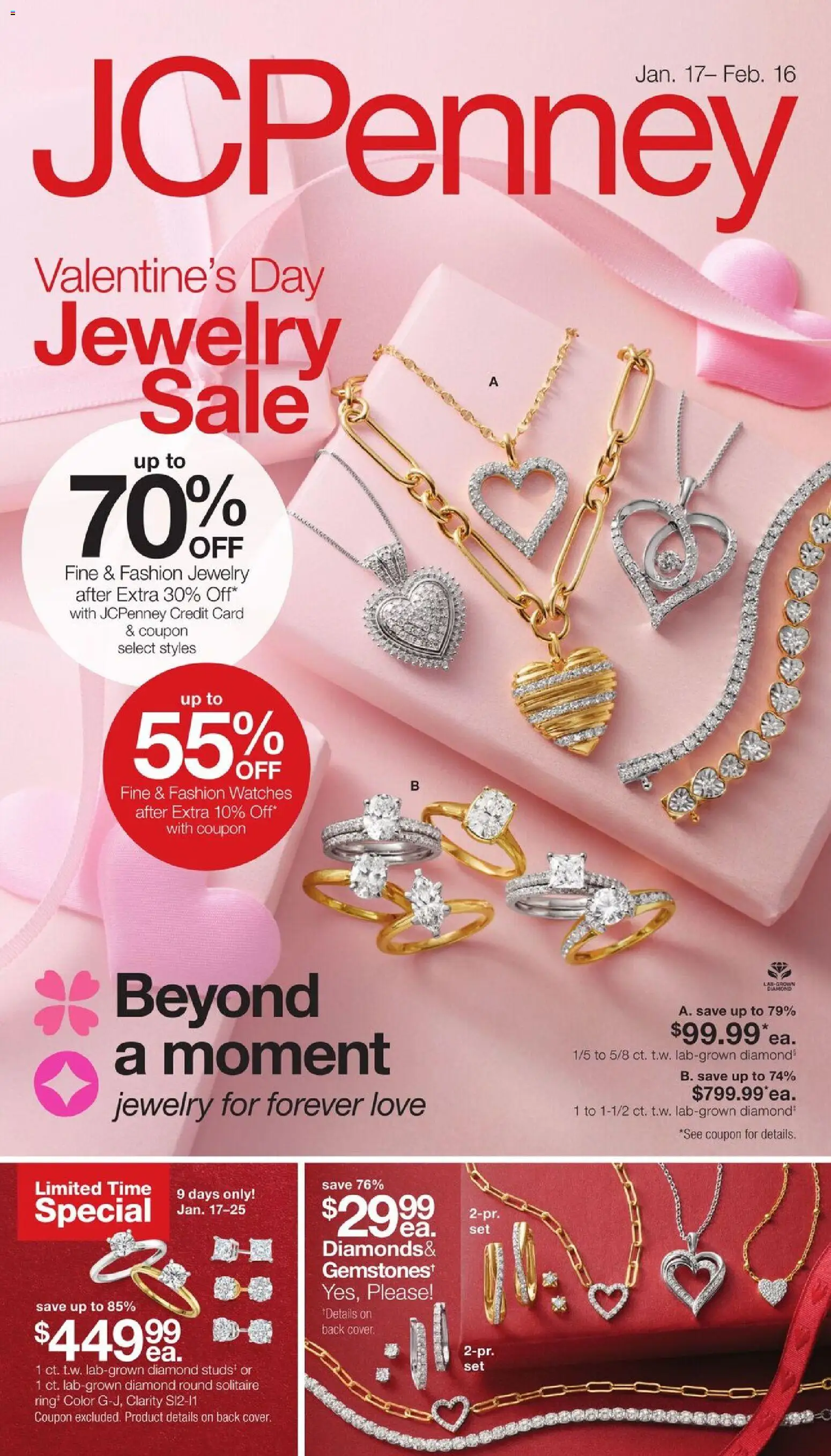 JCPenney Valentine’s Day Jewelry Sale - valid from 17.01.2026 | Page: 1 | Products: Watches