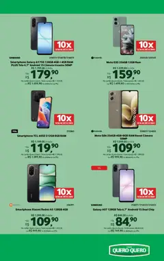 Lojas Quero-Quero ofertas Festival da Casa - Pré-Visualização do folheto da loja Lojas Quero-Quero, válido de 16.03.2026 | Página: 18 | Produtos: Tela, Smartphone, Câmera