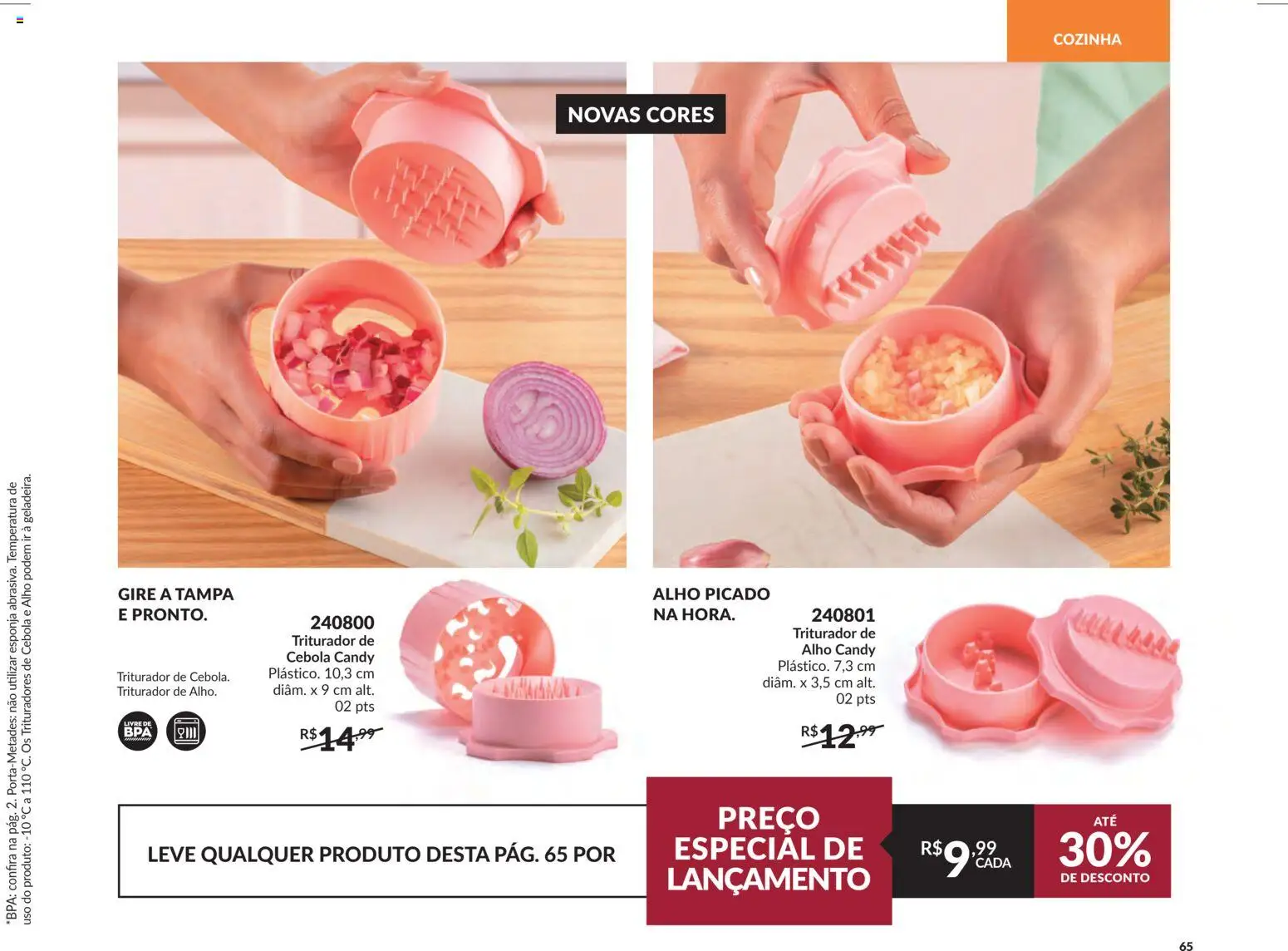 Avon Folheto - válido de 06.01.2026 | Página: 65 | Produtos: Alho, Cebola, Esponja