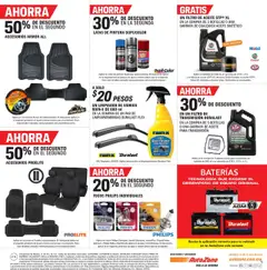 Vista previa de AutoZone catálogo, nuevo folleto de la tienda, válido en México a partir del 28.09.2025 | Página: 4 | Productos: Aceite, Limpiador, Pintura, Caja