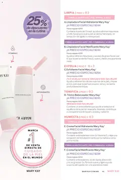 Nuevas ofertas de Mary Kay válidas en toda la República Mexicana desde el 01.07.2025. ¡Encuentra las mejores ofertas en Mary Kay catálogo! | Página: 44 | Productos: Crema, Exfoliante facial, Brillo, Aceite