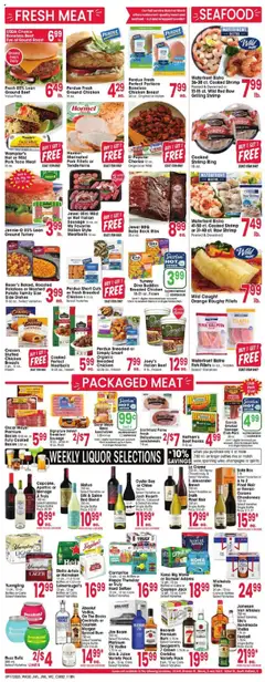 Jewel Osco Weekly Ad - valid from 17.09.2025 | Page: 2 | Products: Fish, Gin, Seafood, Sausage