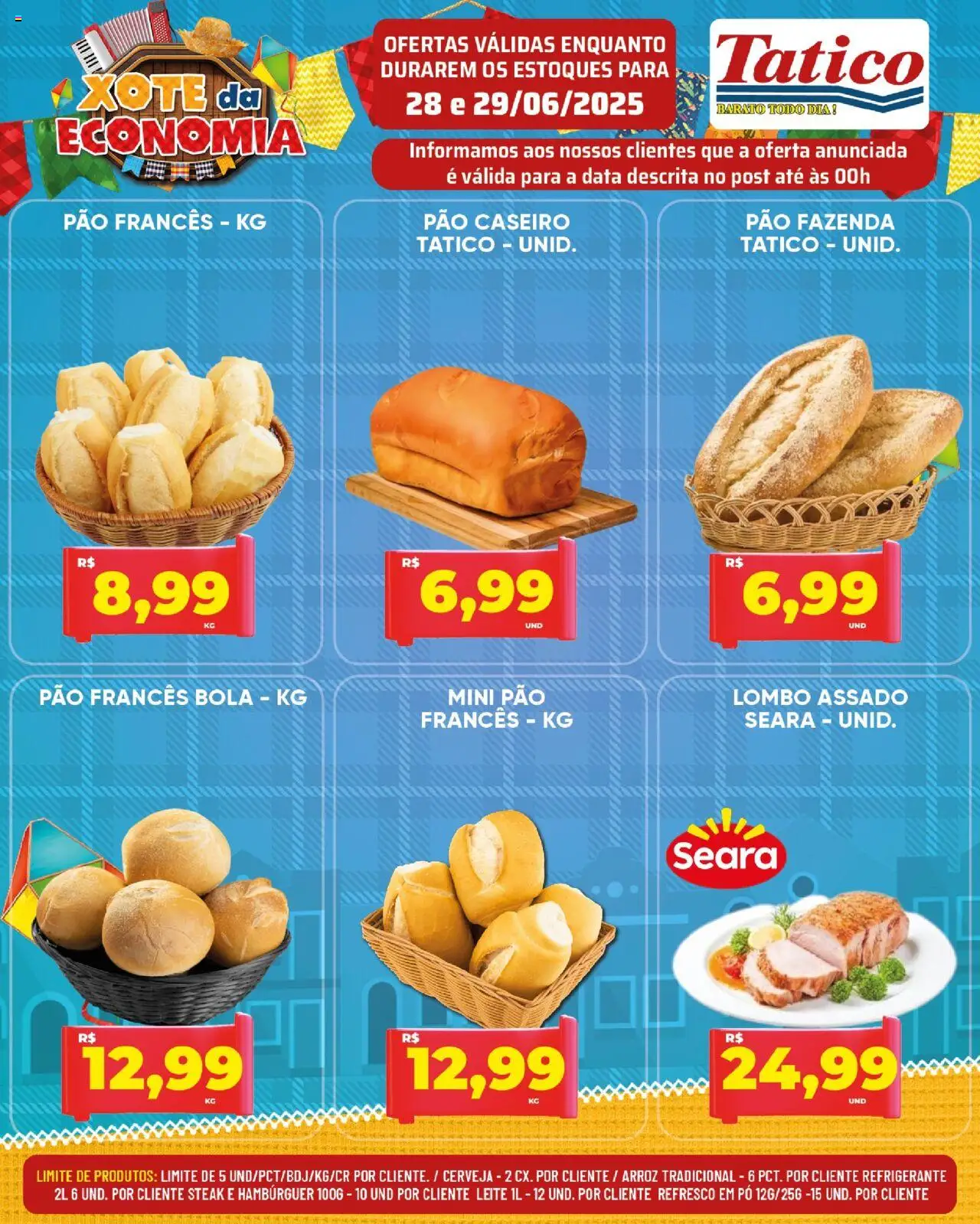 Tatico Folheto - válido de 30.06.2025 | Página: 32 | Produtos: Pó, Refresco, Lombo, Cerveja