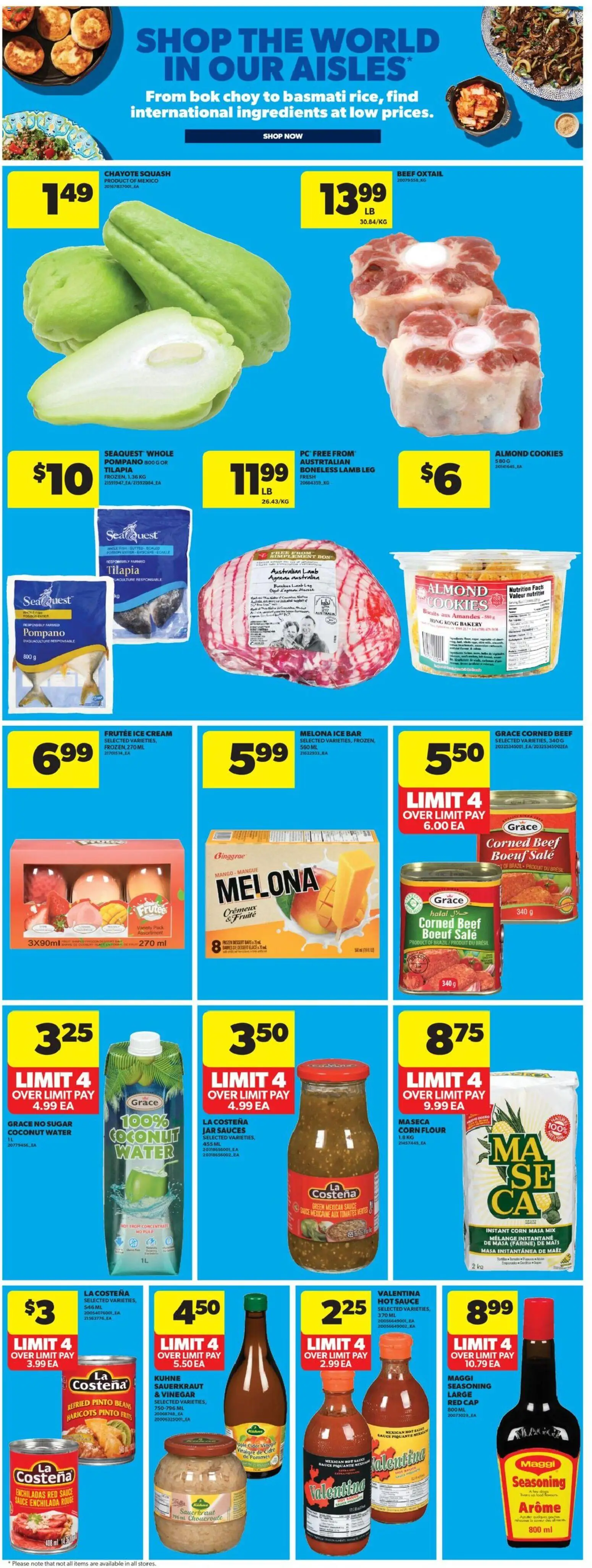 Real Canadian Superstore flyer valid from 05.03.2026 | Page: 16 | Products: Beef, Cream, Cookies, Ice cream