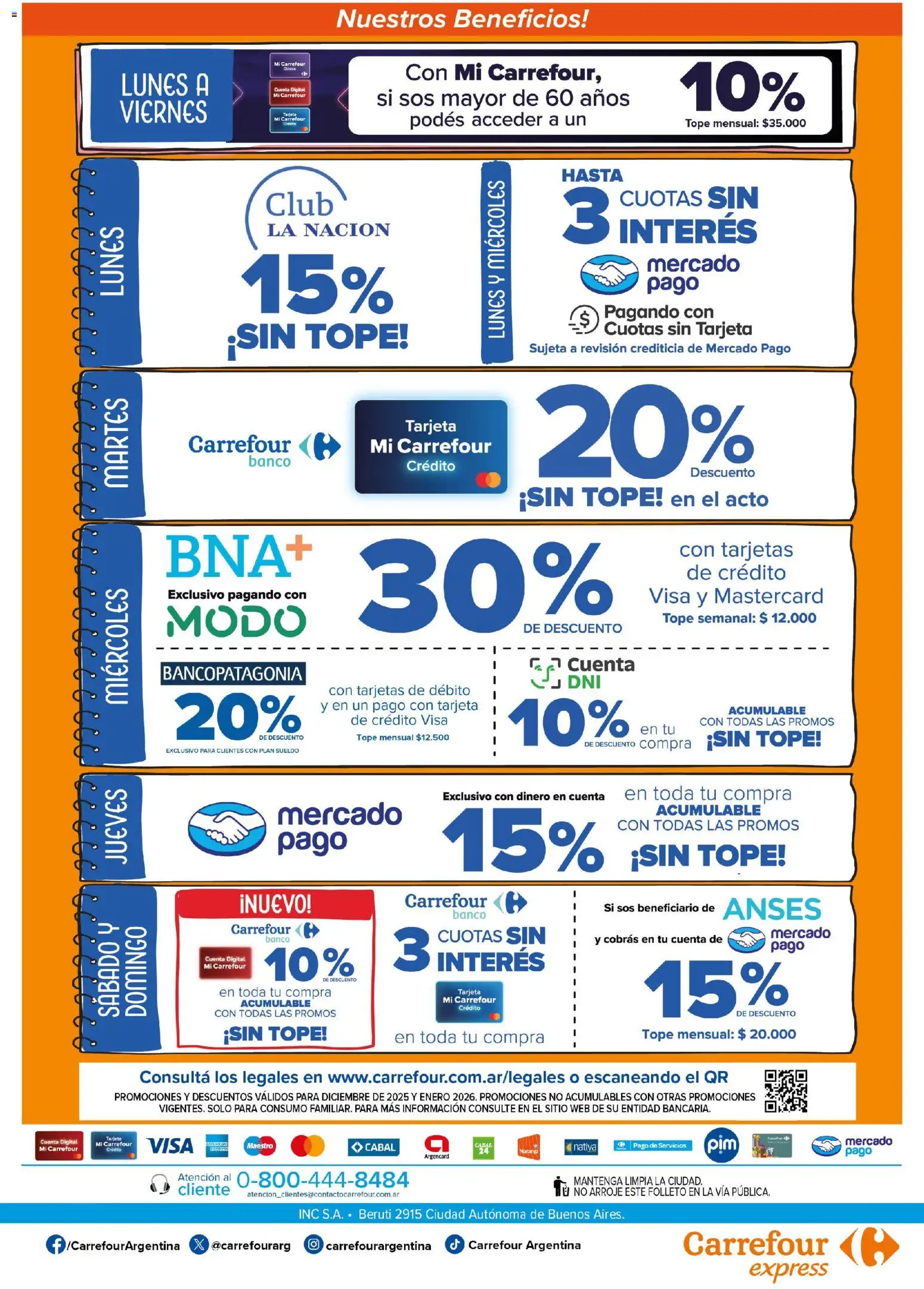 Carrefour - Express | Santa Ana 2405 Córdoba  │ válido desde el 23.12.2025 | Página: 2 | Productos: Banco, Té