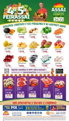 Encarte Assaí Atacadista - GO - Pré-Visualização do folheto da loja Assaí Atacadista, válido de 14.01.2026