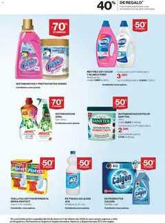 Vista previa de El Corte Inglés catálogo Las Mejores Marcas en limpieza y Perfumería, nuevo folleto de la tienda, válido en México a partir del 07.01.2026 | Página: 5 | Productos: Huevo, Ropa, Botella, Caja