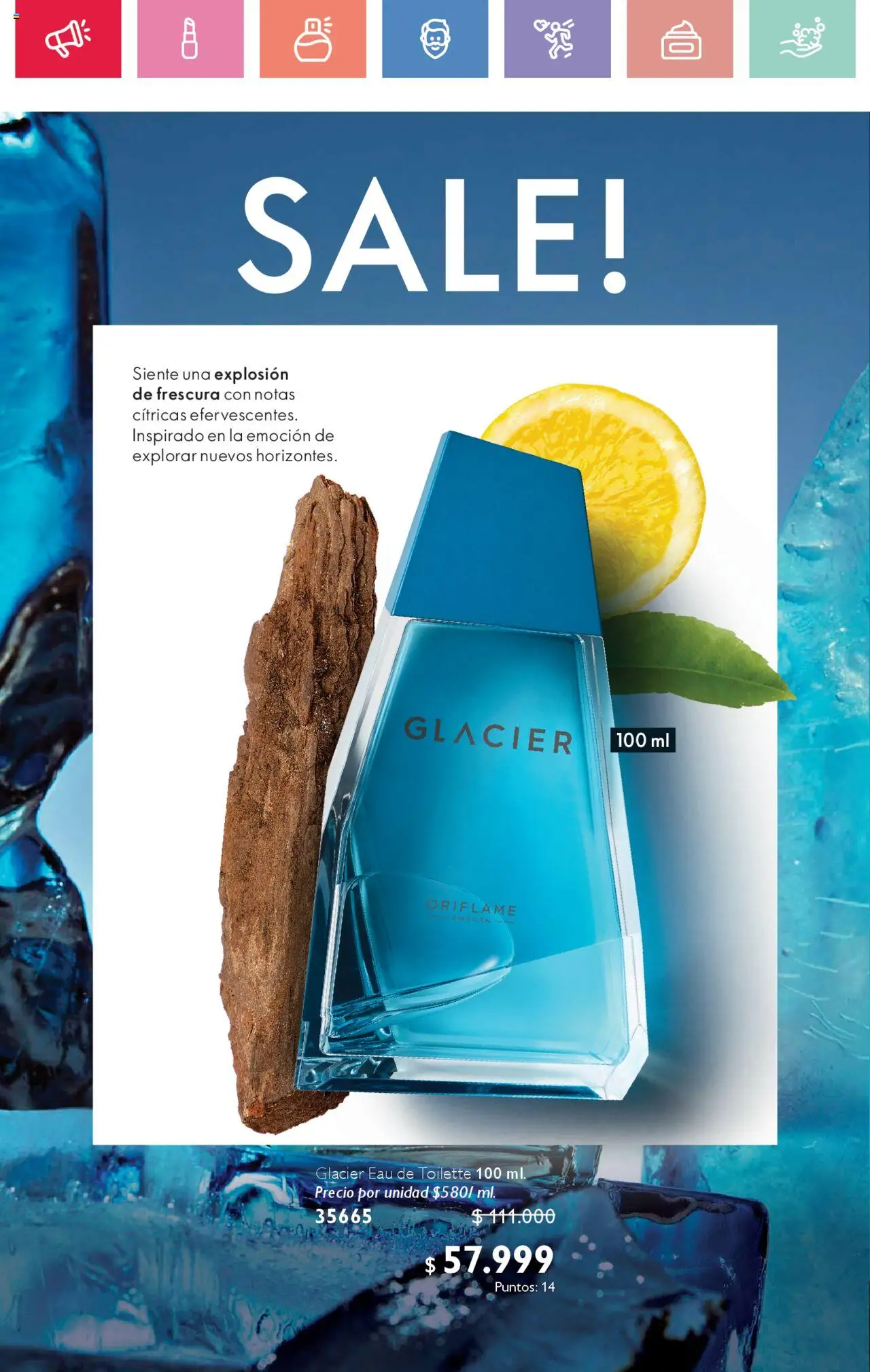 Oriflame revista - valida desde el 02.08.2025 | Página: 10 | Productos: Tobillera, Eau de toilette
