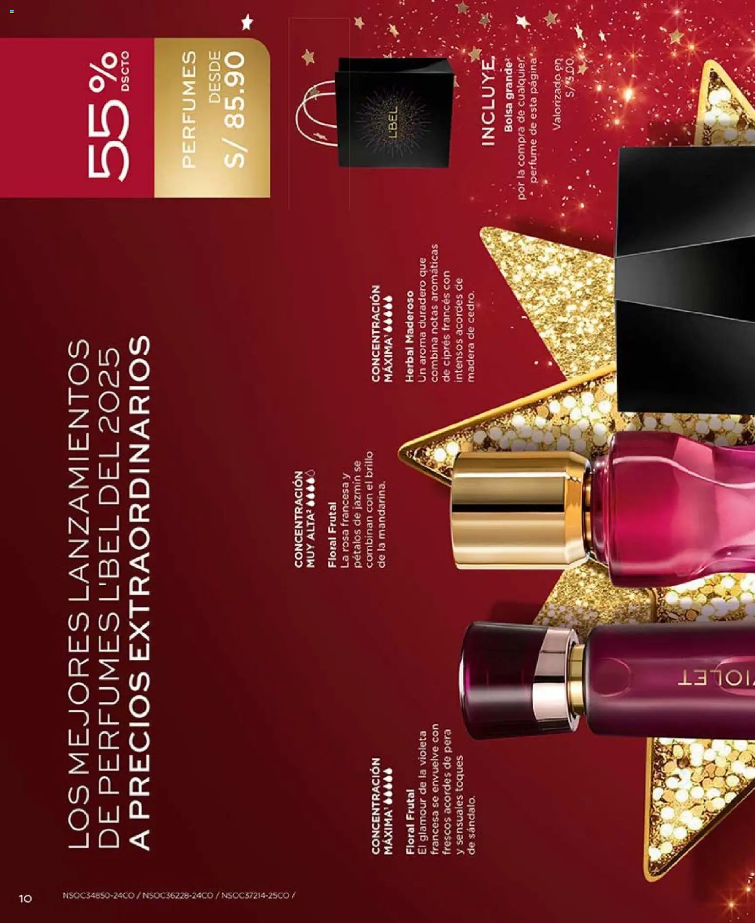 Catálogo L'Bel válido desde 14.11.2025 | Página: 10 | Productos: Bolsa, Perfume