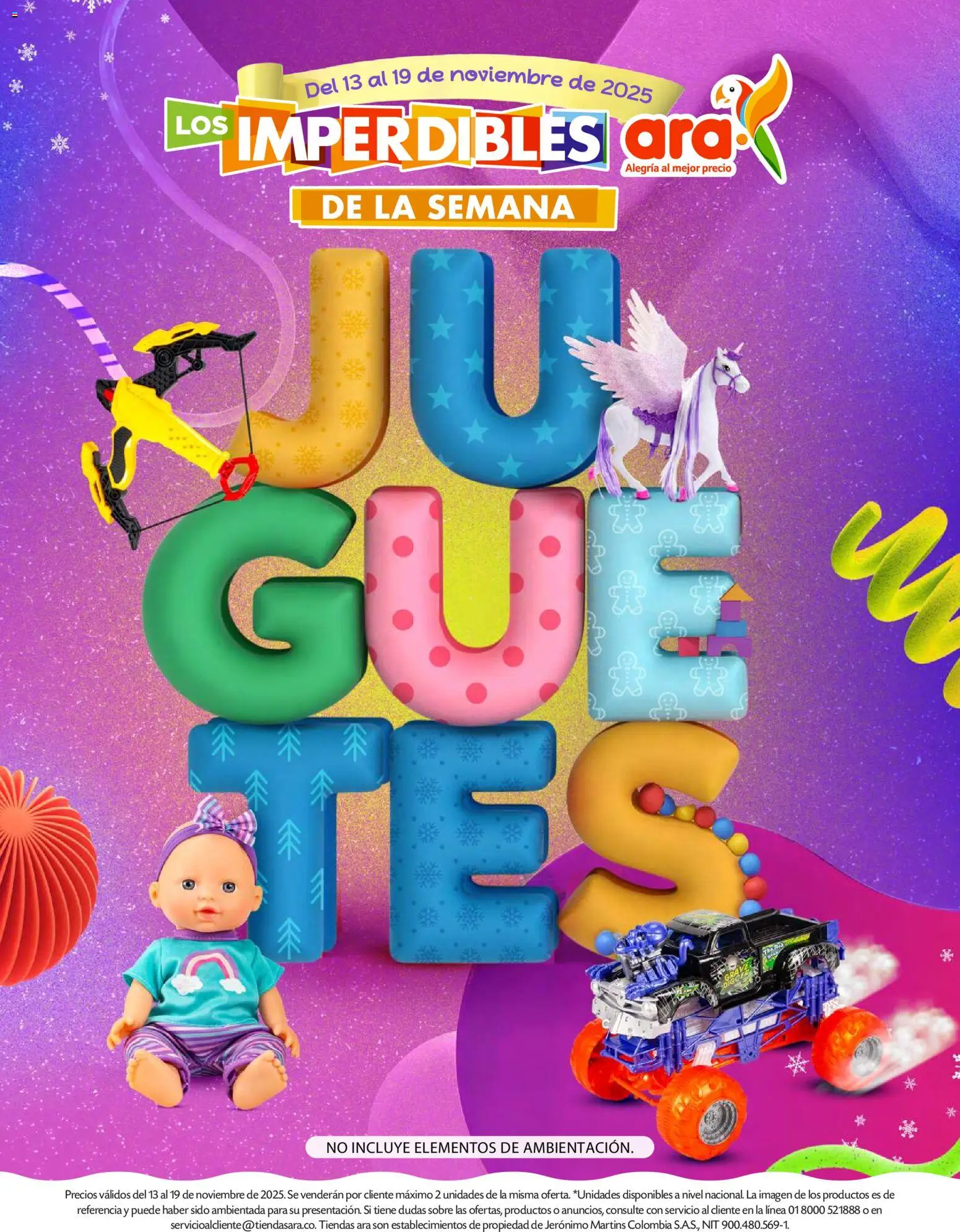 Ara revista - valida desde el 13.11.2025 | Página: 1 | Productos: Sobre