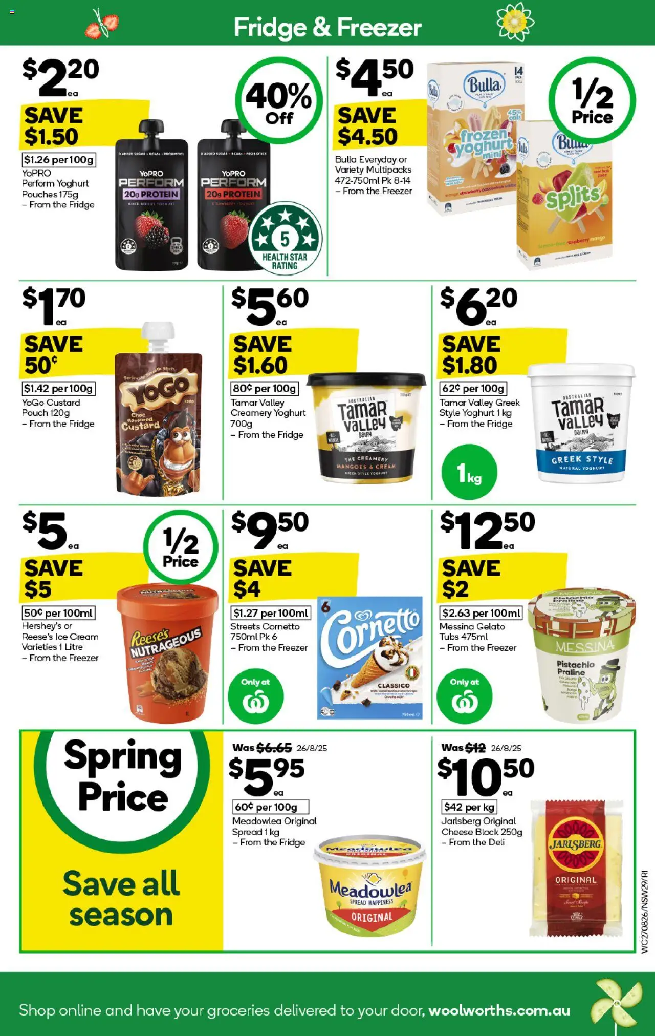 Woolworths catalogue - valid from 27.08.2025 | Page: 29 | Products: Cheese, Yoghurt, Cream, Mango