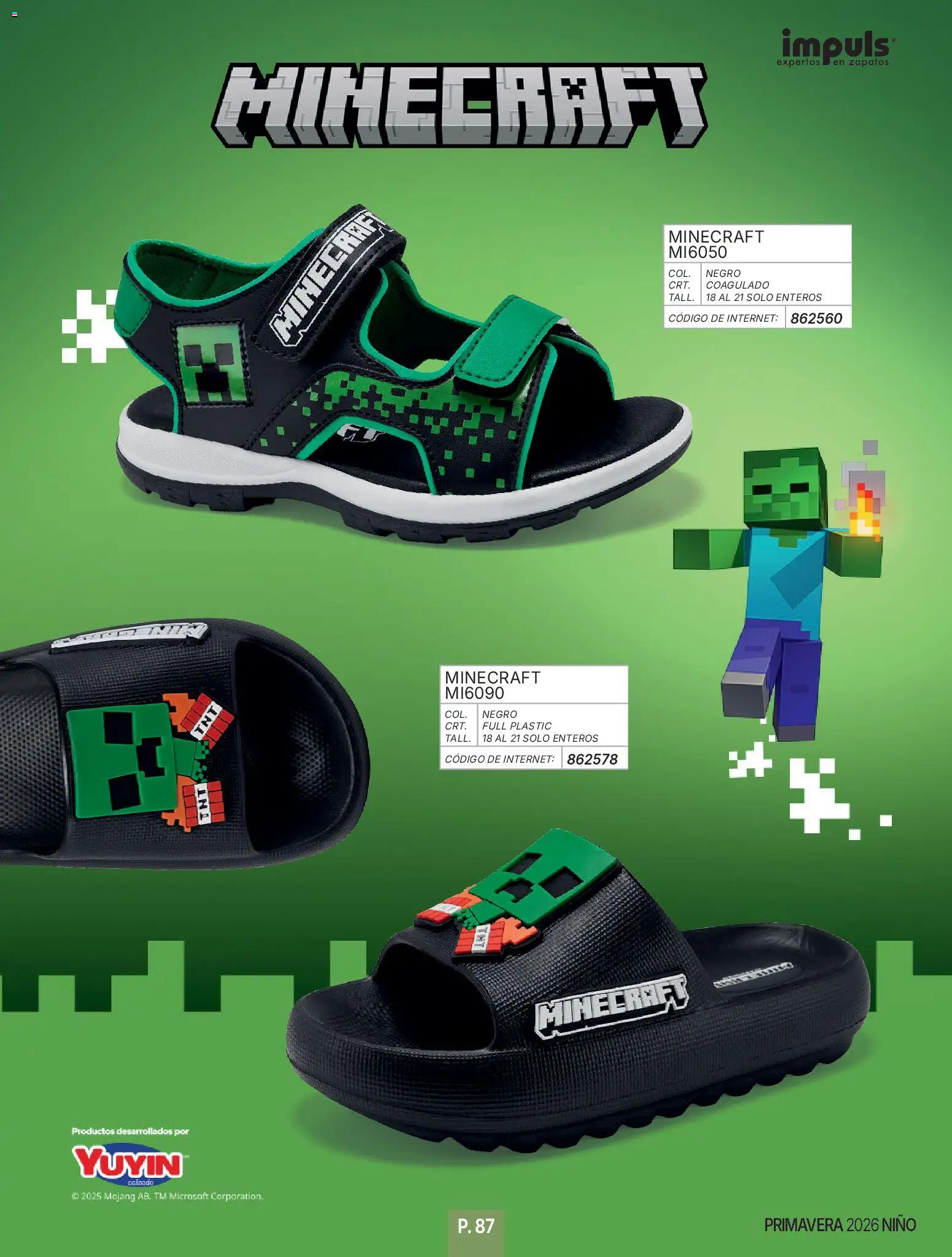 Nuevas ofertas de Impuls válidas en toda la República Mexicana desde el 01.01.2026. ¡Encuentra las mejores ofertas en Impuls catálogo Niño! | Página: 89 | Productos: Zapatos