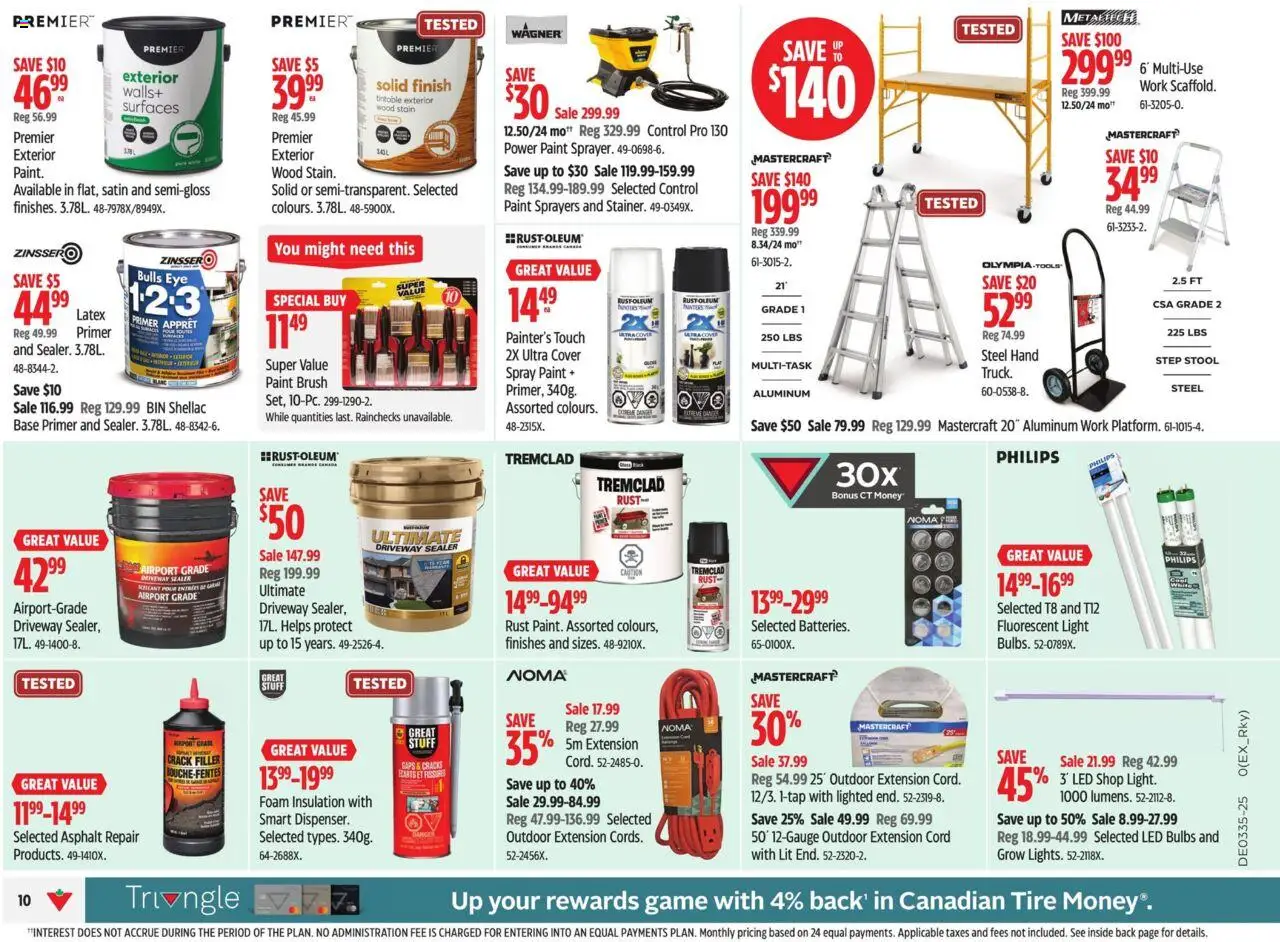 Canadian Tire flyer valid from 22.08.2025 | Page: 12 | Products: Game, Brush
