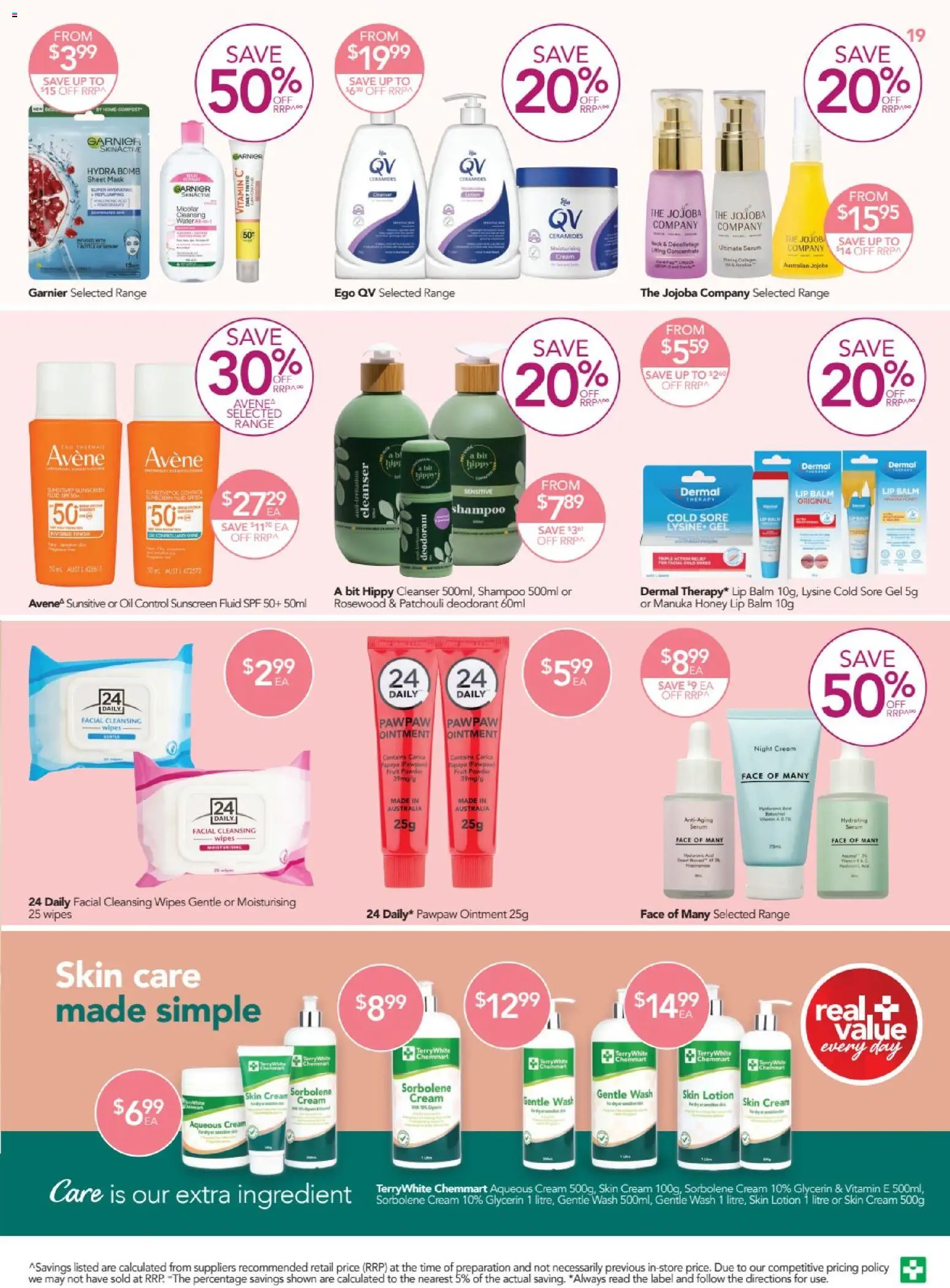 Terry White catalogue - valid from 26.03.2026 | Page: 19 | Products: Shampoo, Oil, Sunscreen, Lotion
