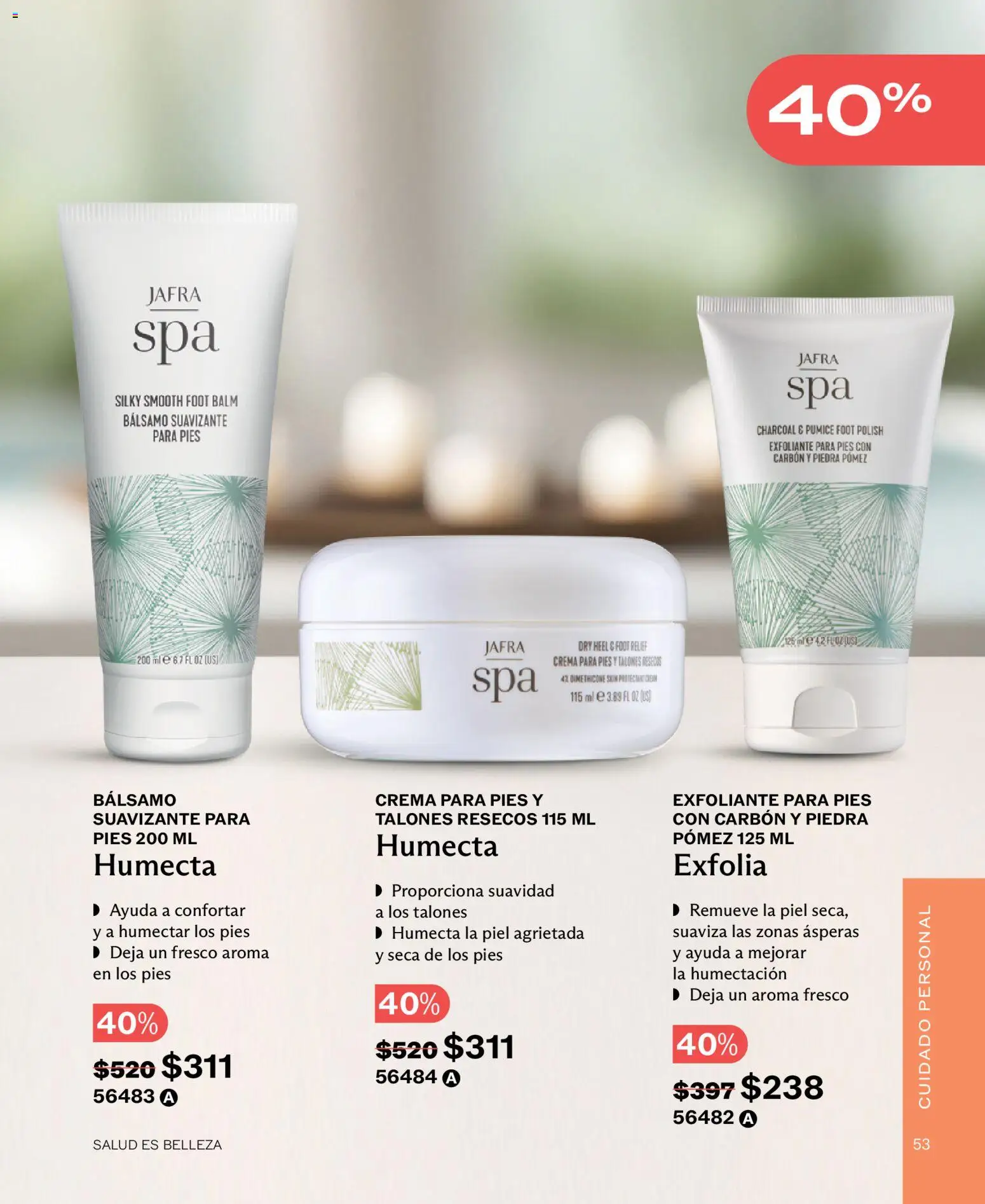 Nuevas ofertas de JAFRA válidas en toda la República Mexicana desde el 01.01.2026. ¡Encuentra las mejores ofertas en JAFRA catálogo! | Página: 53