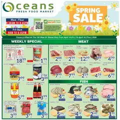 Preview of Oceans weekly flyer / circulaire from shop Oceans valid from 10.04.2026